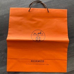 Large Hermes Shopping Bag